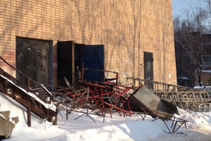 Из бывшего арт-клуба «Планетарий» вынесли имущество