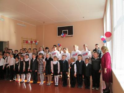 В Чучковкой школе появился современный спортзал