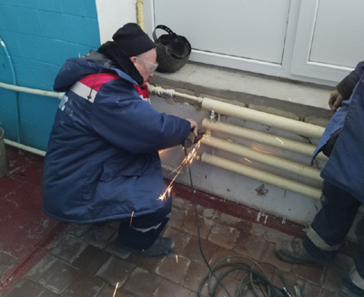 Сотрудники РМПТС несут новогоднюю вахту в Херсонской области