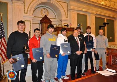 Иван Нифонтов в компании звёзд российского дзюдо гостил в США