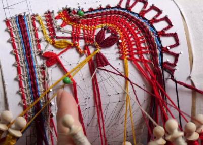 Михайловское кружево украсило витрины столичного универмага