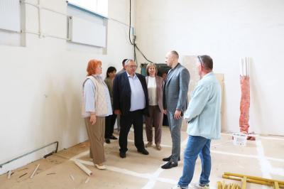 Артём Бранов осмотрел строящуюся школу в Касимове