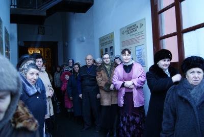 В Николо-Ямской храм Рязани принесены мощи Киево-Печёрских святых 