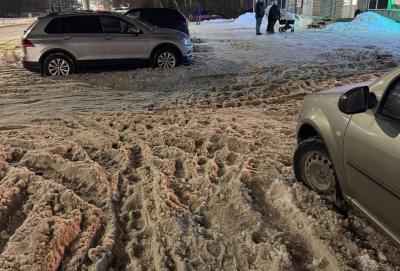 Рязанцы посетовали на ужасную дорогу по улице Крупской