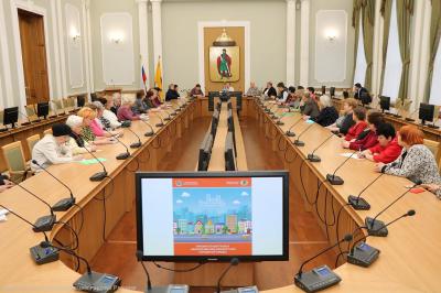 Администрация Рязани выслушала предложения по благоустройству Верхнего городского сада