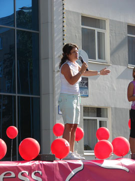 На площади Победы в Рязани прошла массовая зарядка