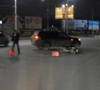 Рязанская Госавтоинпекция просит откликнуться свидетелей столкновения мотоцикла и джипа