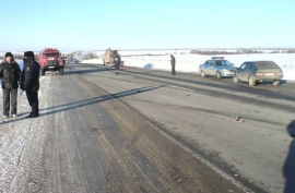 В серьёзной аварии под Ряжском пострадали несколько человек
