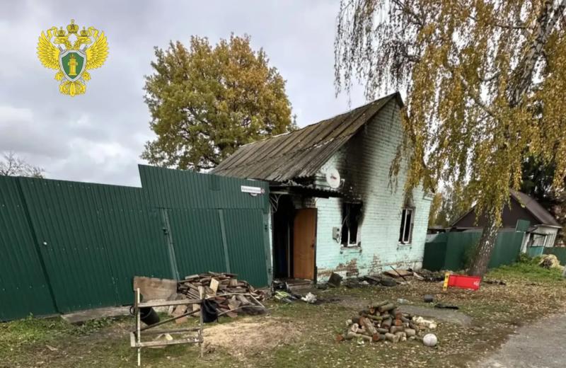 На пожаре в Скопине погибли ребёнок и пожилая женщина