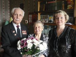 Рязанская супружеская пара отметила бриллиантовую свадьбу