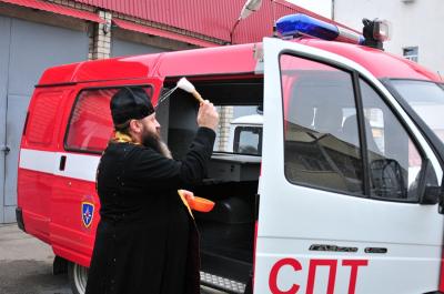 На вооружение рязанских пожарных поступил новый автомобиль