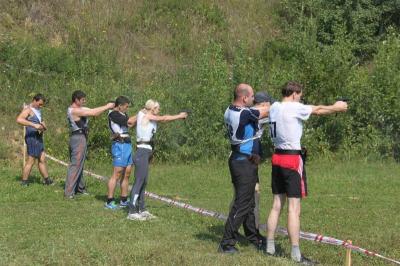 Рязанские полицейские побегали и постреляли