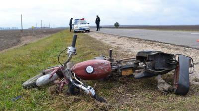 Возле Пителино «Газель» сбила байкера