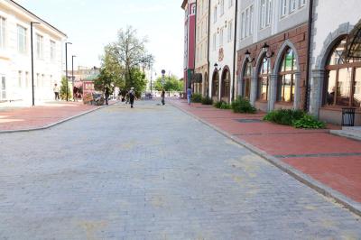 Срок завершения работ на улице Мюнстерской в Рязани сдвинут на неделю