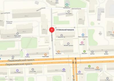 Движение по 2-ому Школьному переулку в Рязани закроют на месяц