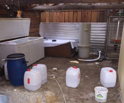 Под Рязанью ликвидировали нарколабораторию