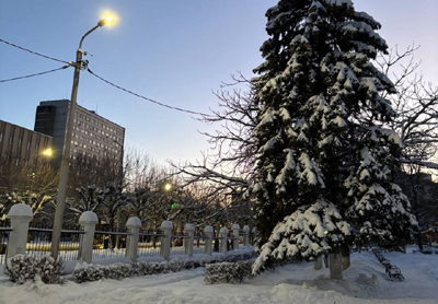 Рязанцам прогнозируют небольшой снег и похолодание