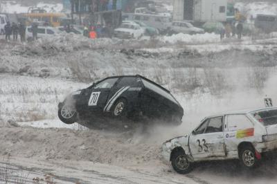 Под Рязанью промчалась «Русская зима»