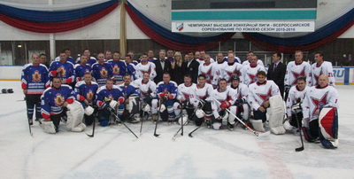 В Рязани торжественно открыли пятый сезон Ночной хоккейной лиги