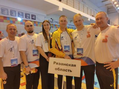 Рязанцы отличились на стартах Кубка Защитников Отечества по плаванию