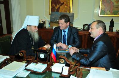 Рязанский митрополит обсудил вопросы соработничества с академией ФСИН России