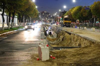 Капремонт теплосетей на улицах Урицкого и Соборной ведётся с отставанием от графика