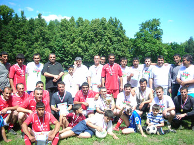 В Рязани сыграли в интернациональный футбол