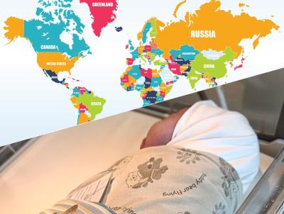 География родов Рязанского перинатального центра пополнилась новыми странами