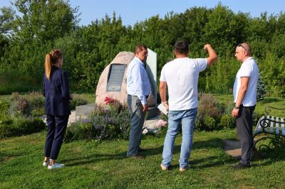 В Рязани продолжат благоустраивать территорию у памятника погибшим лётчикам
