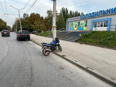 В Рязани в больницу угодил байкер и сбитая им женщина