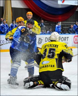 ХК «Рязань» дома проиграл «Сарыарке»