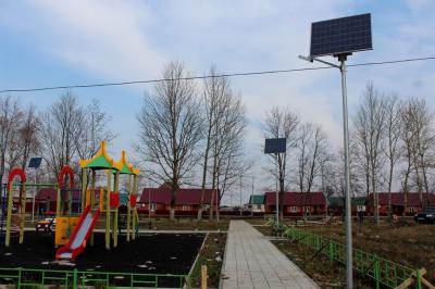 В скопинском посёлке Побединка обустраивают Парк Победы