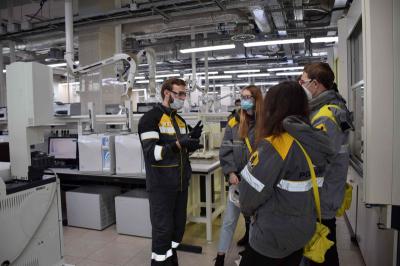 Студенты РГРТУ побывали на экскурсии в Рязанской НПК