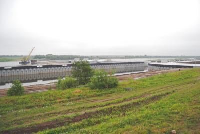 В Рязанской области запустили шлюз гидроузла «Кузьминск»