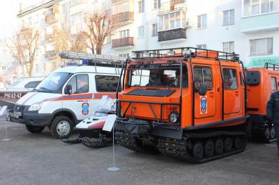 В Рязани презентовали пожарную технику