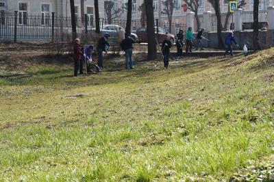 Городской парк Рязани посвежел 