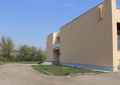 В селе Мушковатово Рязанского района продолжается реконструкция ДК