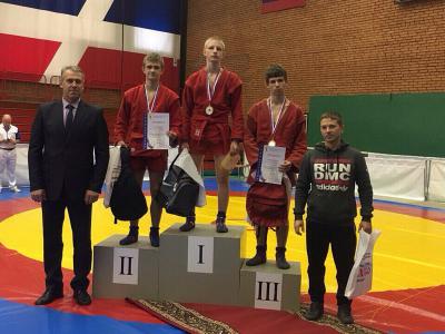 Рязанские самбисты завоевали полный комплект наград Кубка Ярославской области