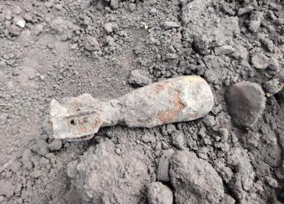 В Чучково нашли мину времён Великой Отечественной войны