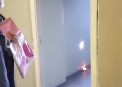 В рязанской поликлинике горела проводка