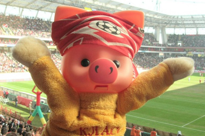 Ветераны рязанского футбола приняты в стан фанатов московского «Спартака»