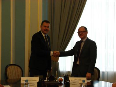 Дмитрий Андреев и Владимир Шаталов