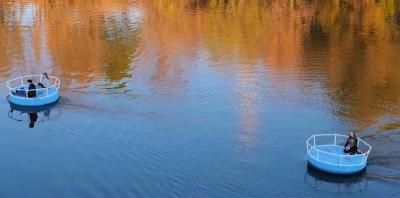 Рязанские лодки-роботы показали на форуме в ОАЭ