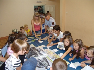 Маленьким рязанцам напомнили правила безопасности на дороге