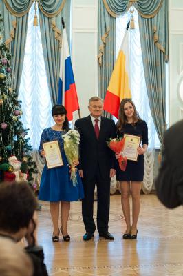 Олег Ковалёв отметил юных талантливых рязанцев