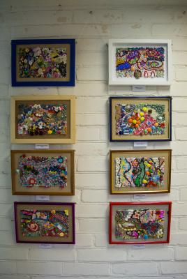 Маленькие рязанские художники приглашают прогуляться по «Подводным городам»