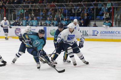 ХК «Рязань» в казахском Усть-Каменогорске выиграл у местного «Торпедо»