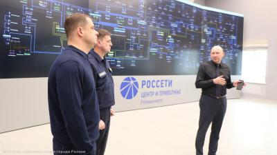 Владимир Бурмистров пообщался с руководством «Рязаньэнерго»