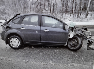 В Клепиковском районе столкнулись иномарка и «Газель», пострадали оба водителя