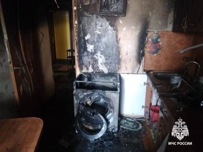 На пожаре в Рязани спасли трёх человек